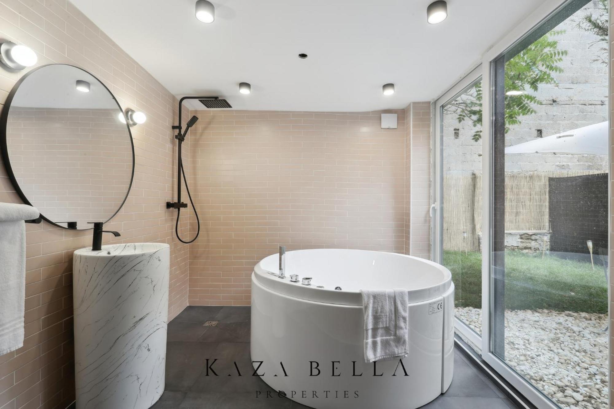Kaza Bella - Maisons Alfort 6 Luxurious Little House With Private Garden And Jacuzzi Kültér fotó