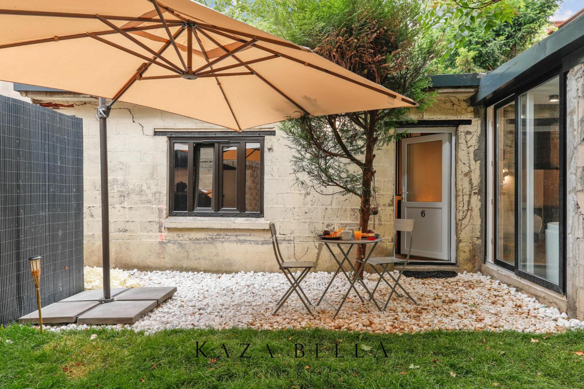 Kaza Bella - Maisons Alfort 6 Luxurious Little House With Private Garden And Jacuzzi Kültér fotó